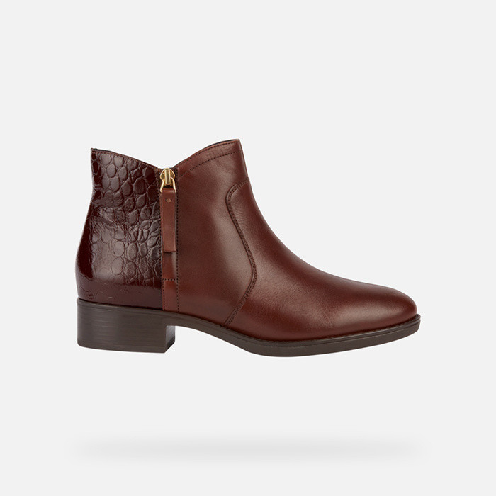 Ankle boots FELICITY WOMAN Brown | GEOX