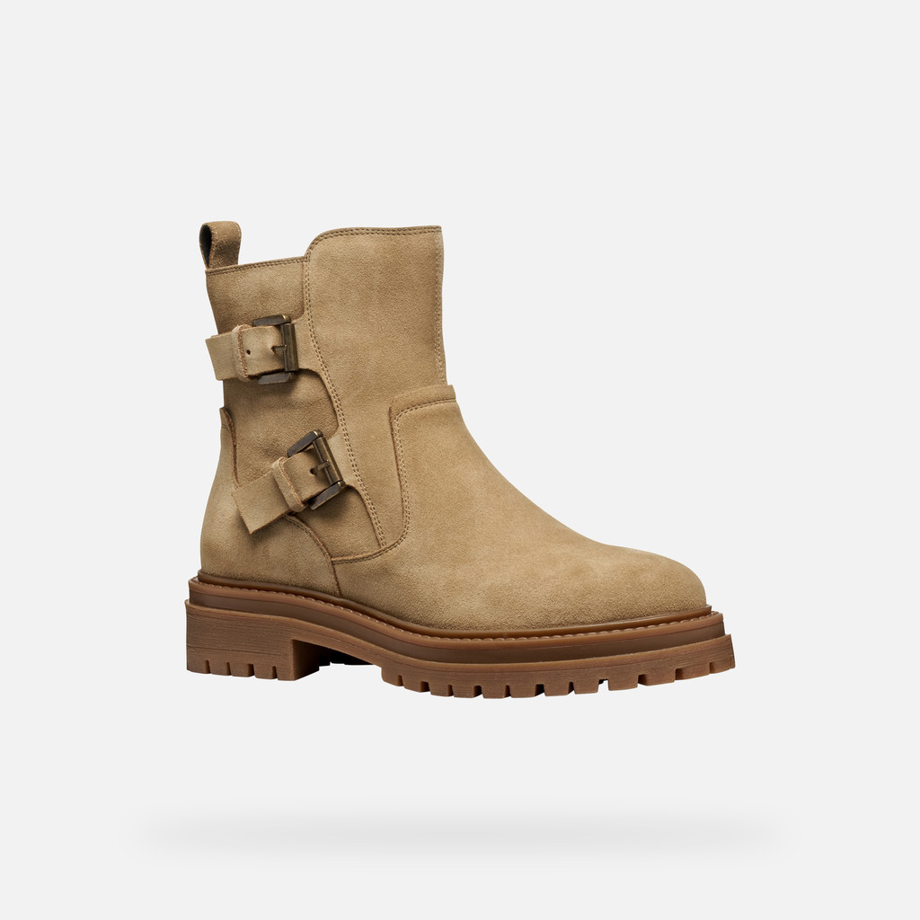 Biker ankle boots IRIDEA WOMAN Dark Sand - image number 2 | GEOX