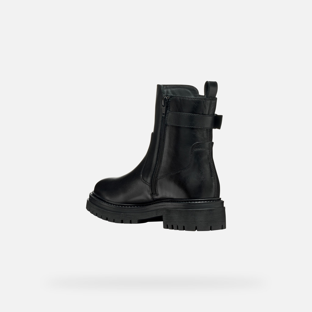 Biker ankle boots IRIDEA WOMAN Black - image number 3 | GEOX