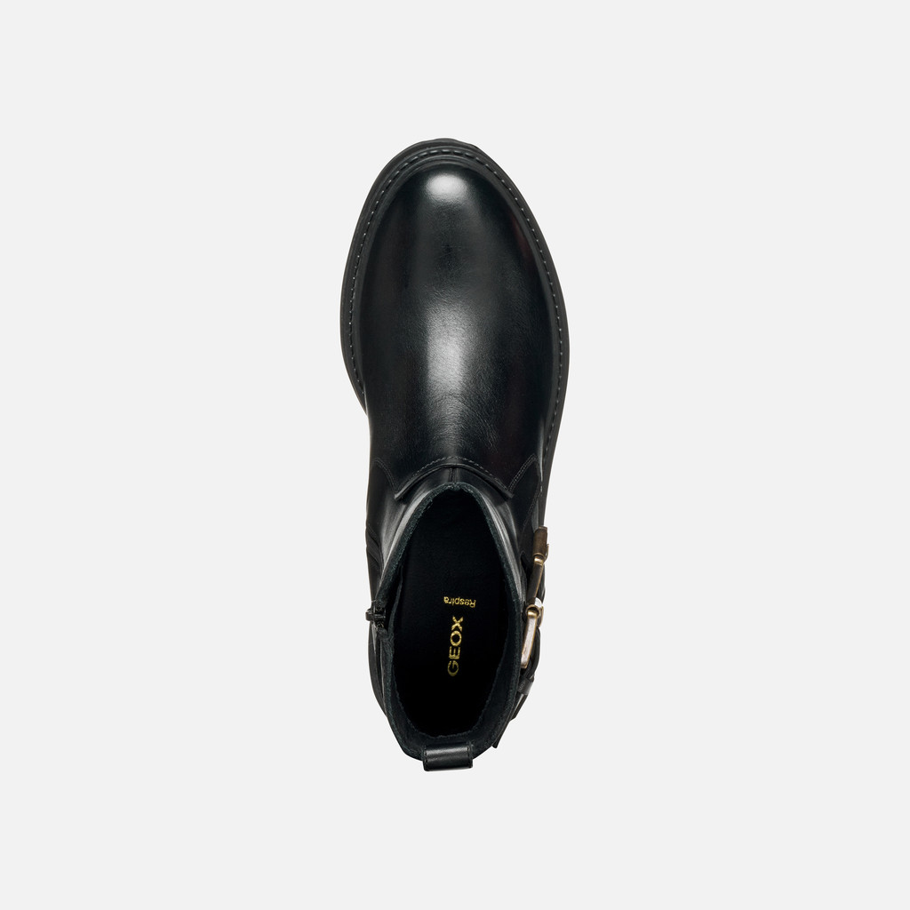 Biker ankle boots IRIDEA WOMAN Black - image number 5 | GEOX