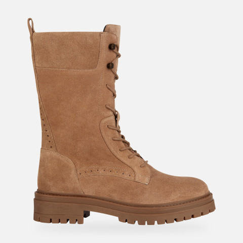combat boots IRIDEA WOMAN Toffee - image number 1 | GEOX