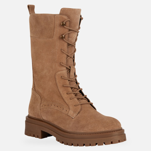 combat boots IRIDEA WOMAN Toffee - image number 2 | GEOX