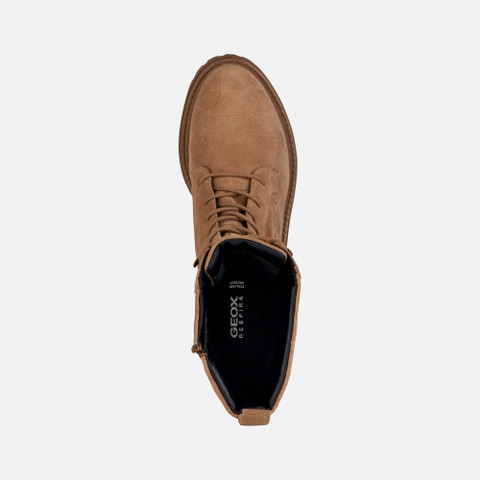 combat boots IRIDEA WOMAN Toffee - image number 5 | GEOX