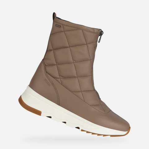 waterproof boots FALENA ABX WOMAN Brown - image number 0 | GEOX