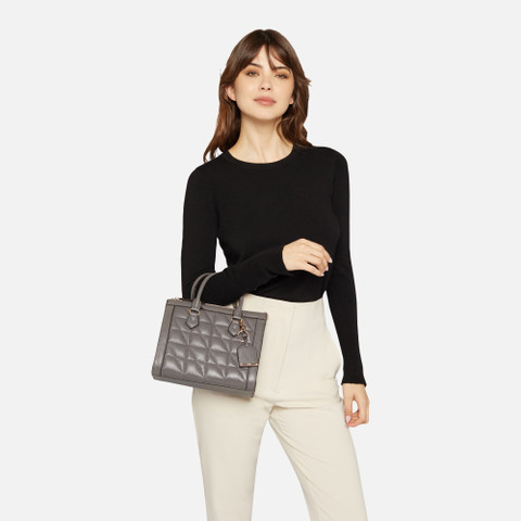 handbag OLYMPIY WOMAN Dark stone - image number 7 | GEOX