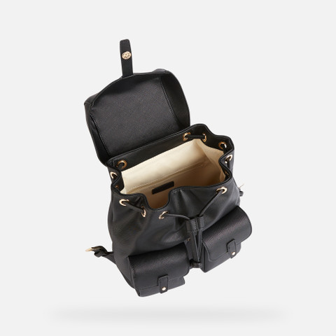 Backpack FALORIA WOMAN Black - image number 3 | GEOX