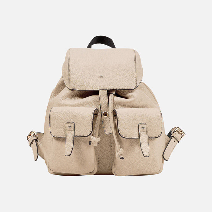 Backpack FALORIA WOMAN Off White | GEOX