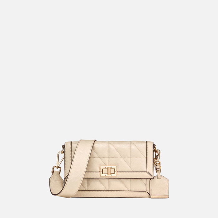 Cross-body bag VERIANA WOMAN Off White | GEOX