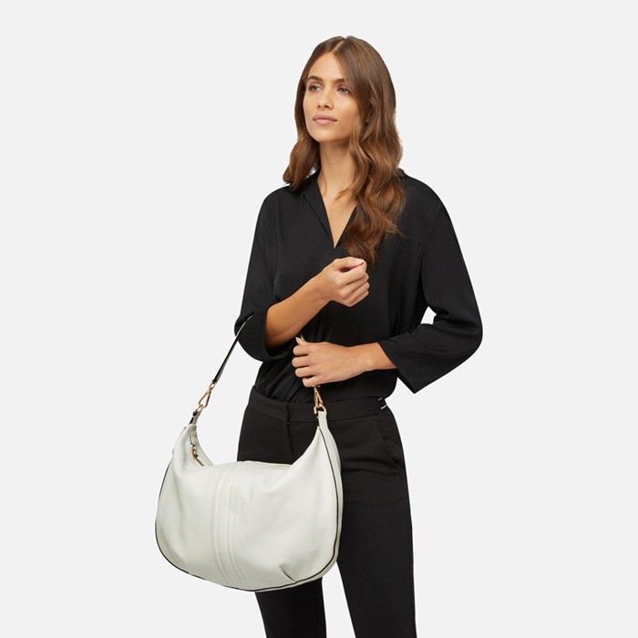 Handbag AURELYI WOMAN White | GEOX