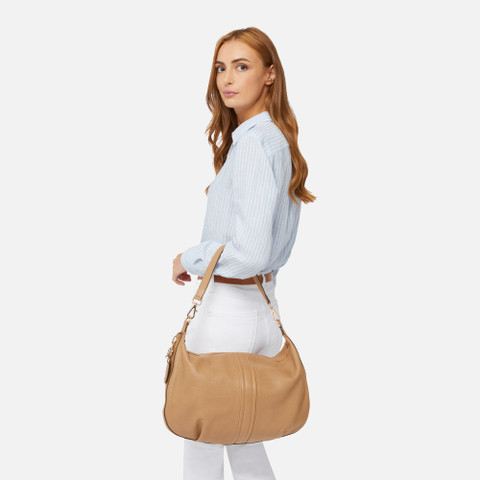 handbag AURELYI WOMAN Tan - image number 5 | GEOX