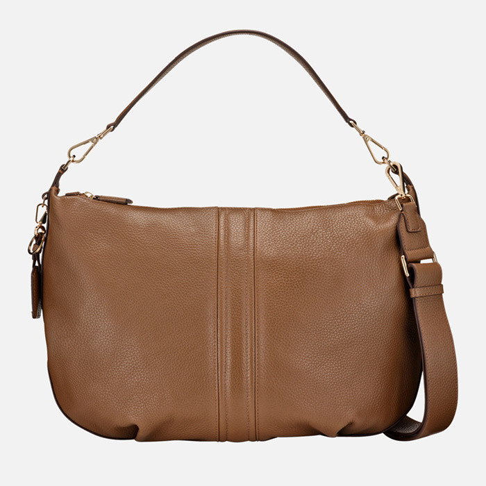 Shoulder bag AURELYI WOMAN Mud | GEOX