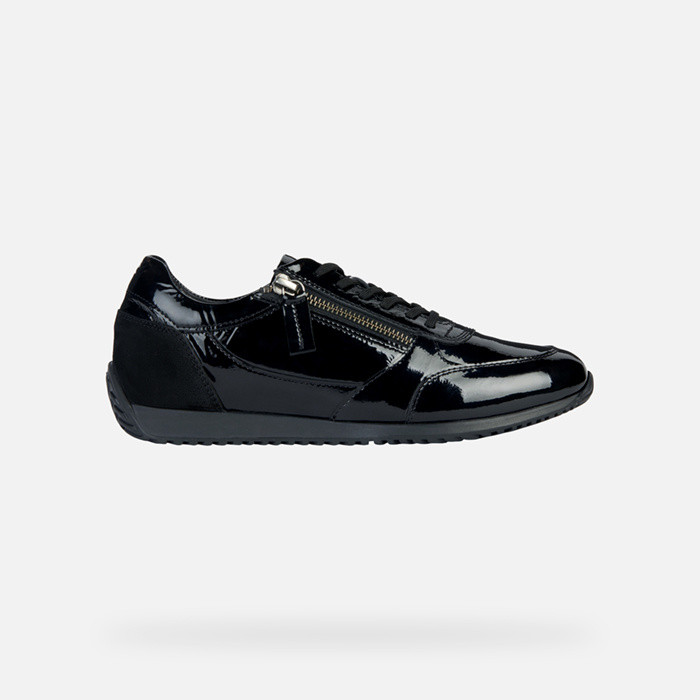 Low top sneakers CALITHE WOMAN Black | GEOX