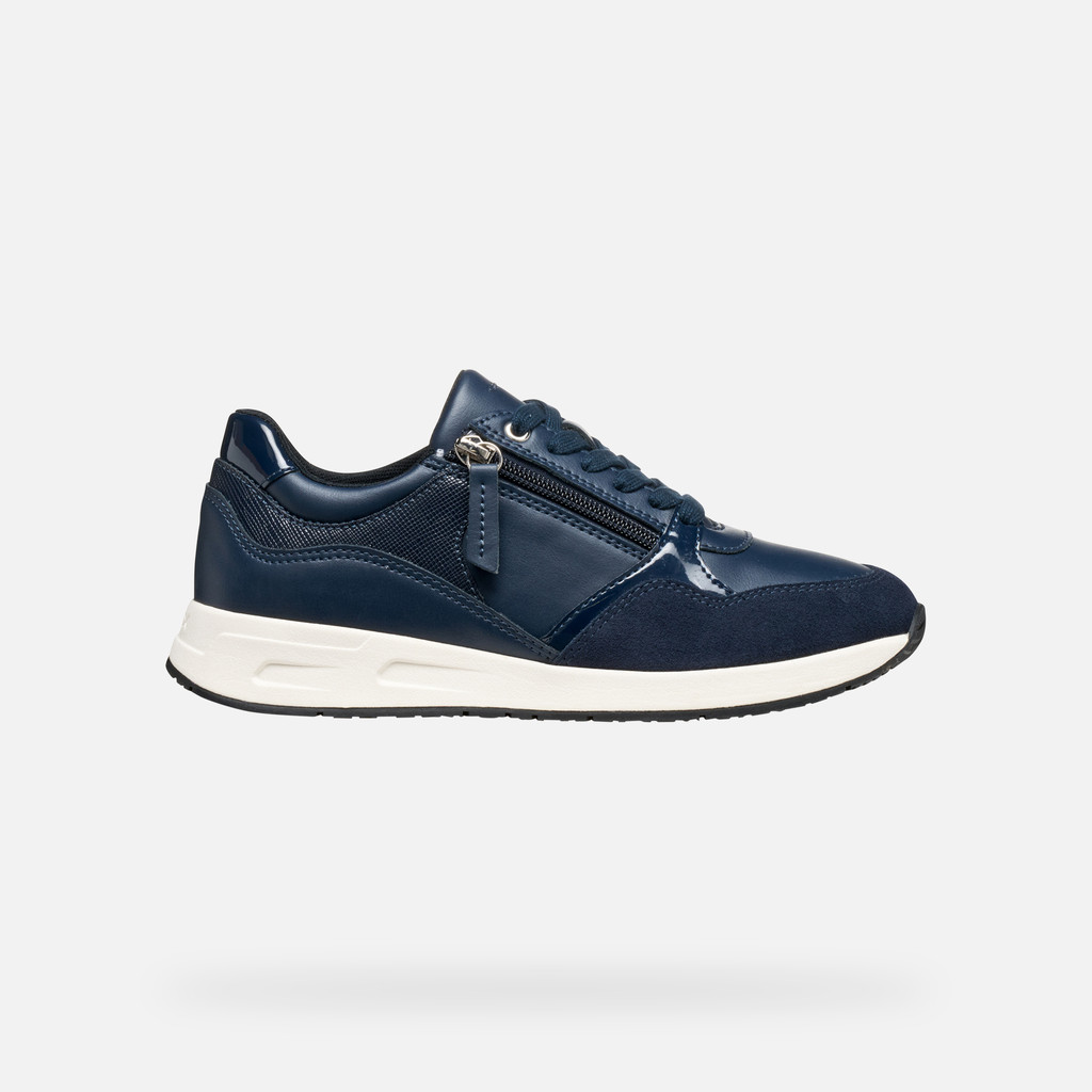 Zipped shoes BULMYA WOMAN Navy - image number 1 | GEOX