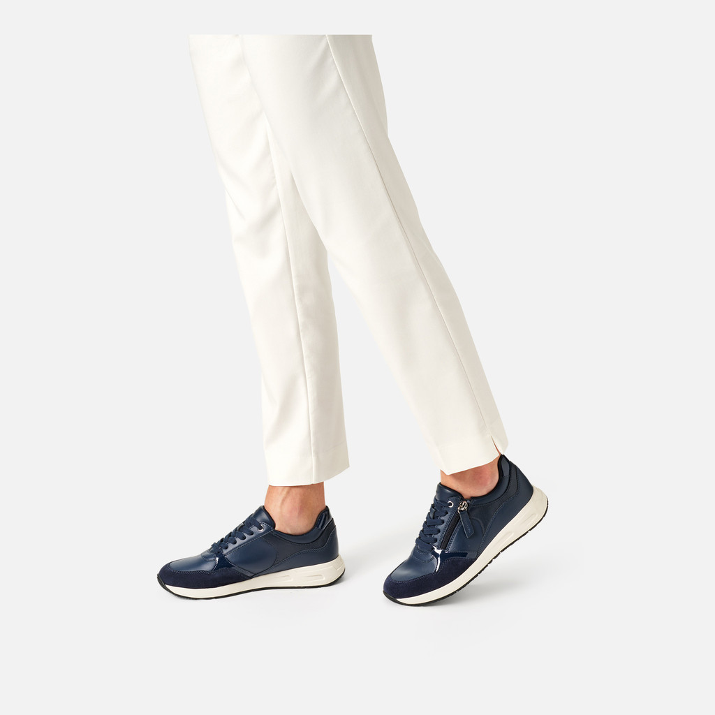 Zipped shoes BULMYA WOMAN Navy - image number 2 | GEOX