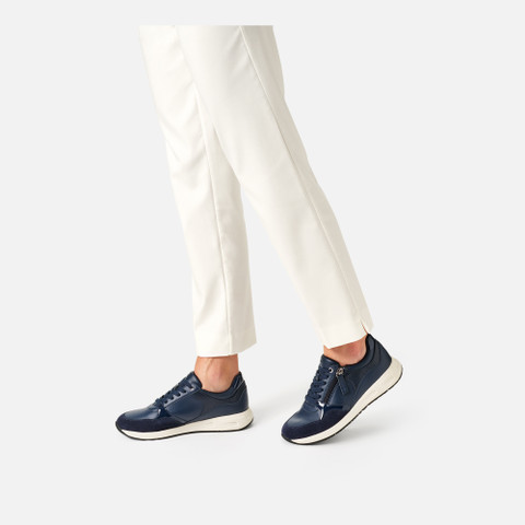 Zipped shoes BULMYA WOMAN Navy - image number 2 | GEOX