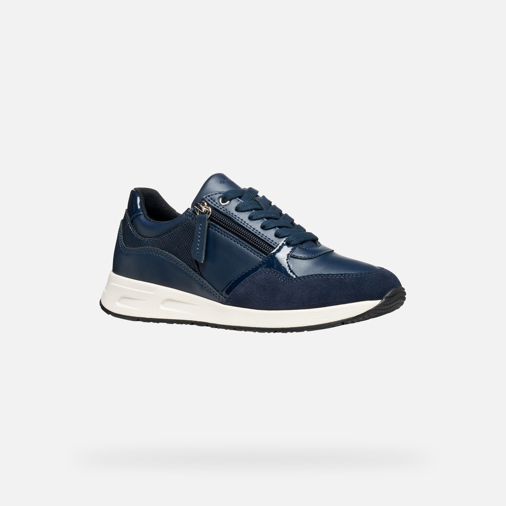 Zipped shoes BULMYA WOMAN Navy - image number 3 | GEOX