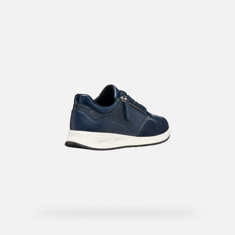 Zipped shoes BULMYA WOMAN Navy - image number 5 | GEOX