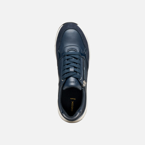 Zipped shoes BULMYA WOMAN Navy - image number 6 | GEOX