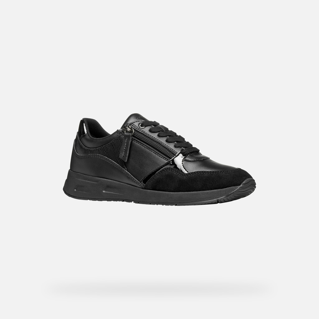 Zipped shoes BULMYA WOMAN Black - image number 3 | GEOX
