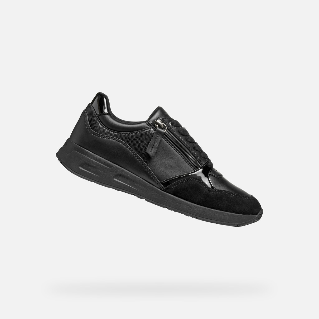 Zipped shoes BULMYA WOMAN Black - image number 0 | GEOX