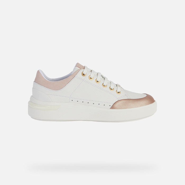 Low top sneakers DALYLA WOMAN White/Light Rose | GEOX
