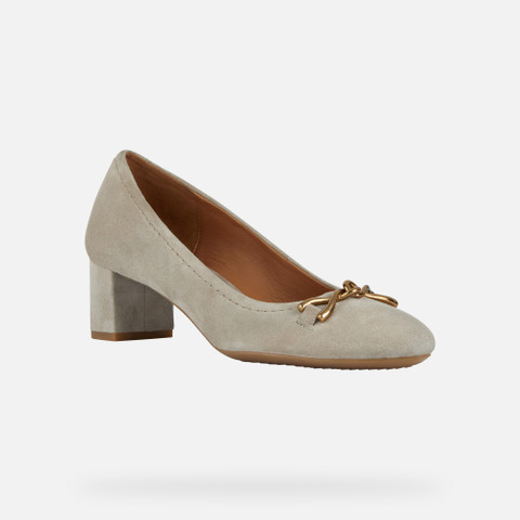 Medium heel pumps PHEBY 50 WOMAN Sand - image number 2 | GEOX