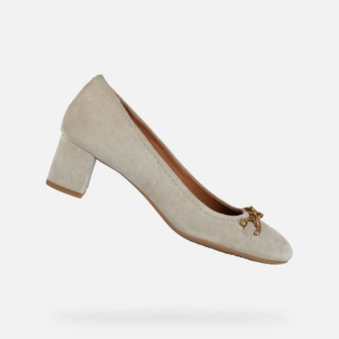 Medium heel pumps PHEBY 50 WOMAN Sand - image number 0 | GEOX