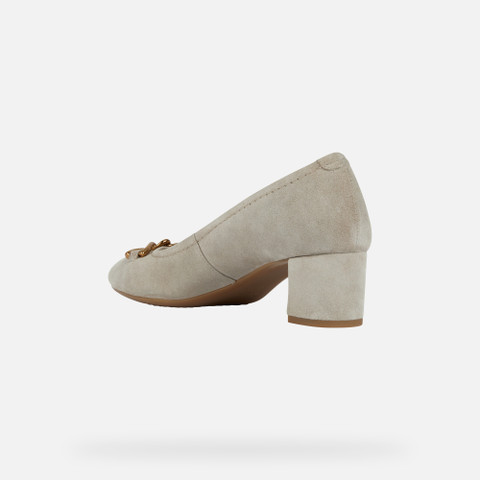 Medium heel pumps PHEBY 50 WOMAN Sand - image number 3 | GEOX
