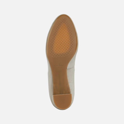 Medium heel pumps PHEBY 50 WOMAN Sand - image number 6 | GEOX