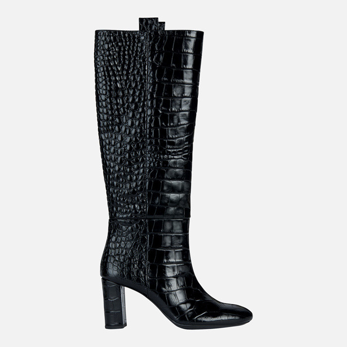 High heel boots PHEBY 80 WOMAN Black | GEOX