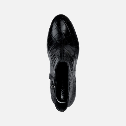 high-heel ankle boots PHEBY 80 WOMAN Black - image number 5 | GEOX