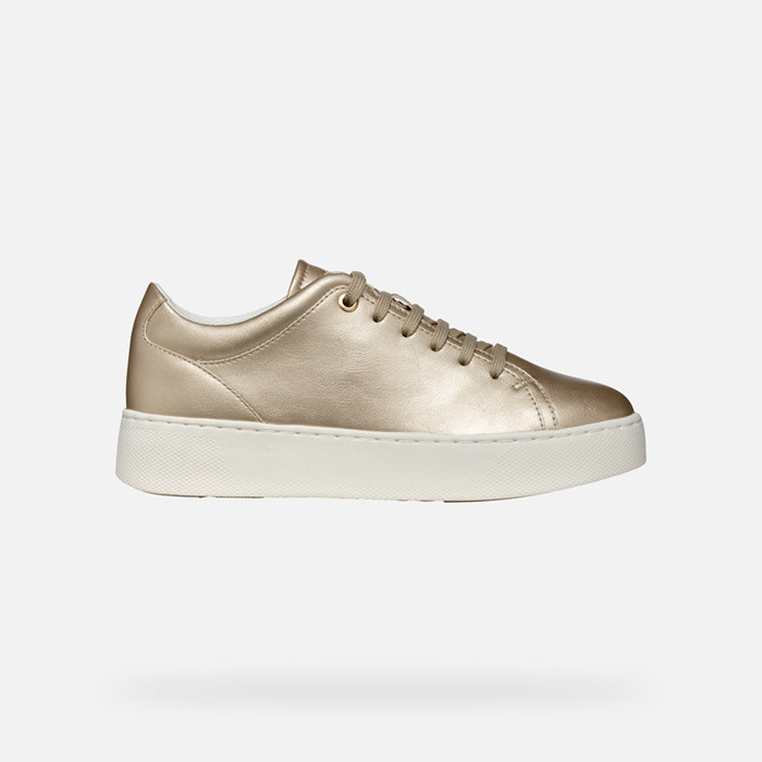Low top sneakers SKYELY WOMAN Light Gold | GEOX