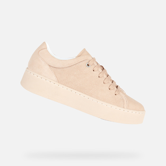 Low top sneakers SKYELY WOMAN Nude | GEOX
