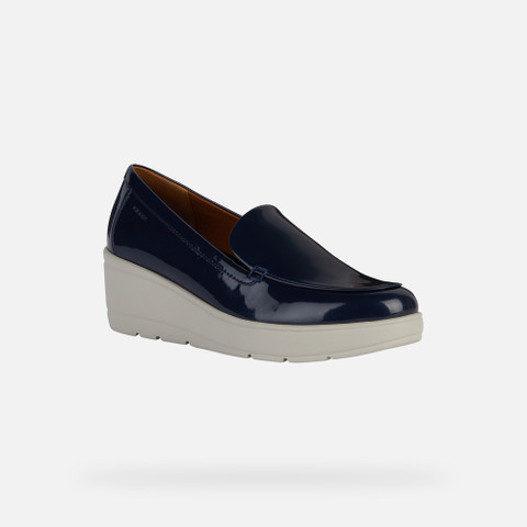 wedge loafers ILDE WOMAN Navy - image number 2 | GEOX