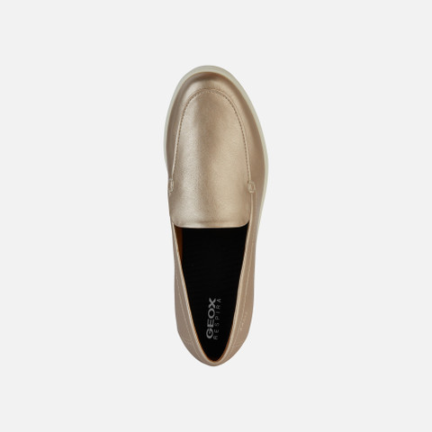 wedge loafers ILDE WOMAN Light Gold - image number 5 | GEOX