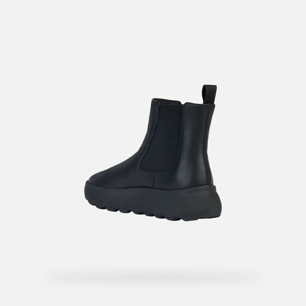 Geox® SPHERICA EC4.1 A: Chelsea Boots black Woman | Geox®