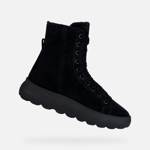 mid calf boots SPHERICA EC4.1 WOMAN Black - image number 0 | GEOX