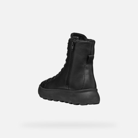 Ankle boots with laces SPHERICA EC4.1 WOMAN Black - image number 4 | GEOX