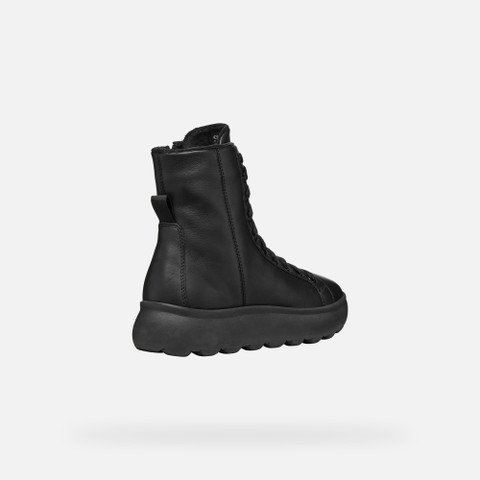 Ankle boots with laces SPHERICA EC4.1 WOMAN Black - image number 5 | GEOX