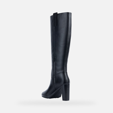 high heel boots WALK PLEASURE 85 WOMAN Black - image number 3 | GEOX