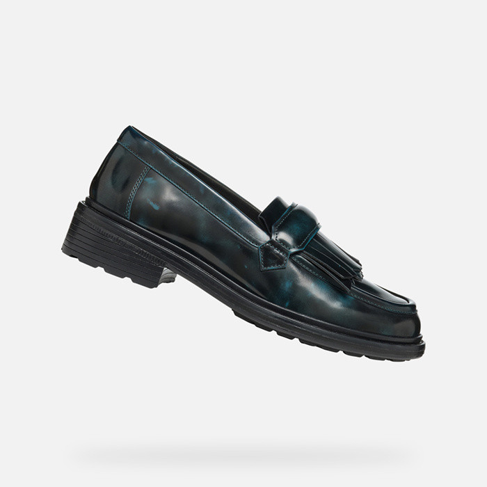 Leather loafers WALK PLEASURE WOMAN Octane | GEOX