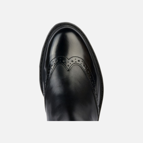 leather boots WALK PLEASURE WOMAN Black - image number 6 | GEOX