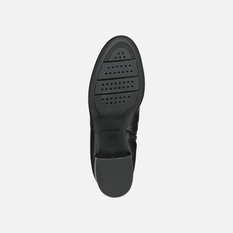 medium heel ankle boots ELEANA WOMAN Black - image number 6 | GEOX