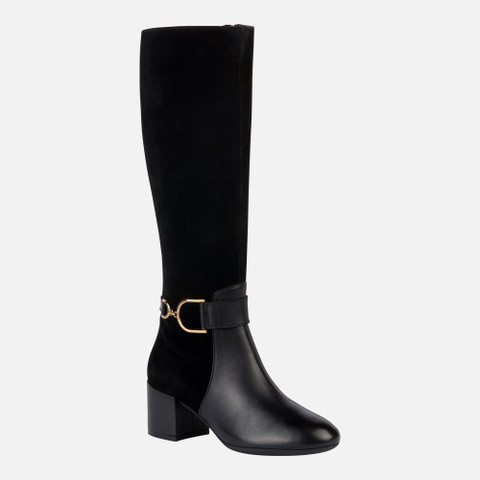 high heel boots ELEANA WOMAN Black - image number 1 | GEOX