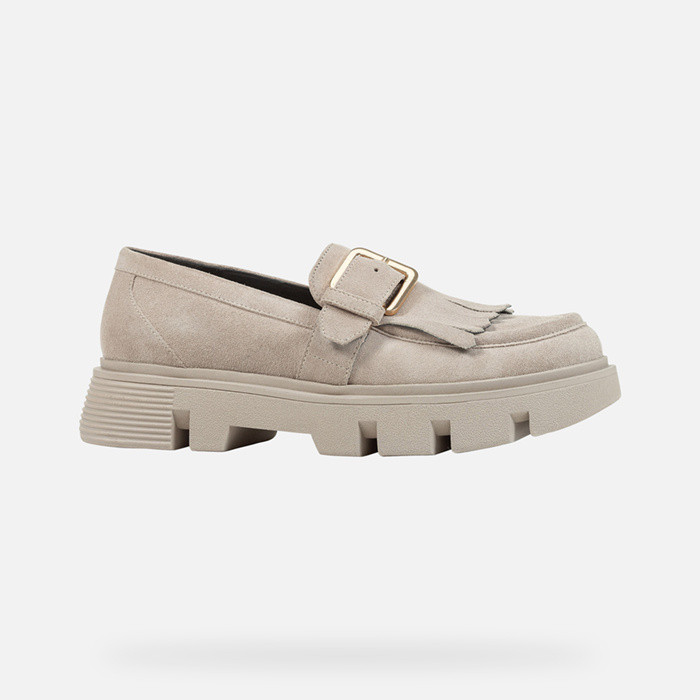 Suede loafers VILDE WOMAN Sand | GEOX