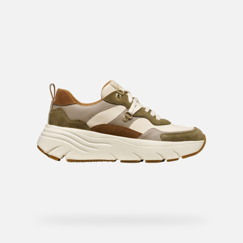 Platform trainers DIAMANTA WOMAN Musk/Powder - image number 1 | GEOX