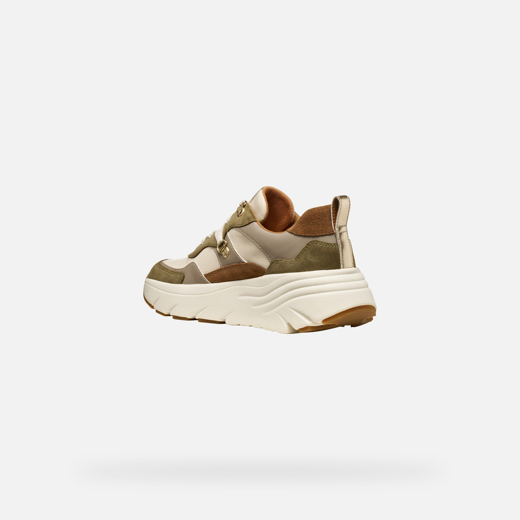 Platform trainers DIAMANTA WOMAN Musk/Powder - image number 3 | GEOX