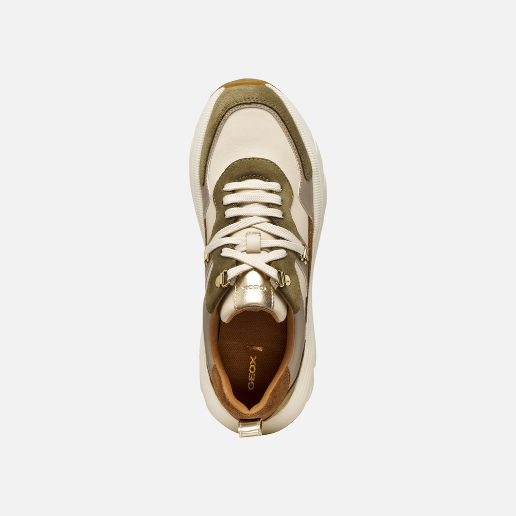Platform trainers DIAMANTA WOMAN Musk/Powder - image number 5 | GEOX