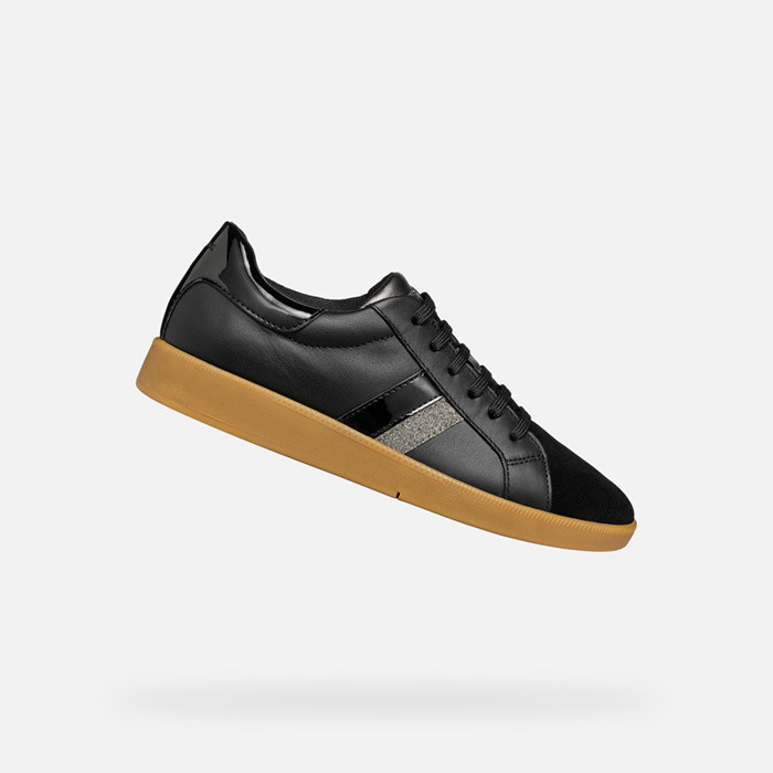 Low top sneakers MELEDA WOMAN Black | GEOX