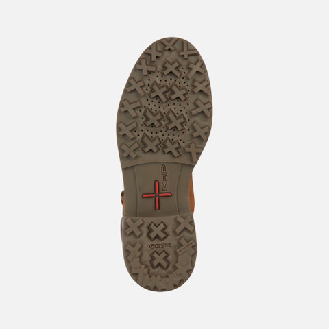 waterproof boots NEVEGAL ABX WOMAN Light Brown/Brown - image number 6 | GEOX